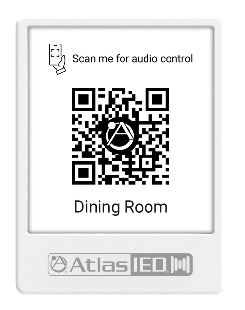 Atlas Sound GEM-5 Atmosphere™ Virtual Wall Controller QR Code Holder (GEM-5) Atlas Sound GEM-5 Atmosphere™ Virtual Wall Controller QR Code Holder (GEM-5)
