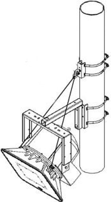 Atlas Sound AH-FC-038-S 1 Pair of 38" Pole Mount Safety Cables for AH Series Stadium Horns with 2x Shackles, 2x Tie Wraps (AH-FC-038-S)