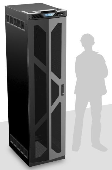 Atlas Sound TT45-30V Texas Tough 45RU 30" Deep Rack with Perforated Door (TT45-30V)