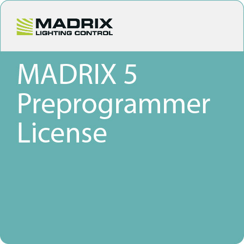 Madrix Lighting Control IA-SW-005036 Madrix 5 Preprogrammer  Madrix Lighting Control IA-SW-005036 Madrix 5 Preprogrammer