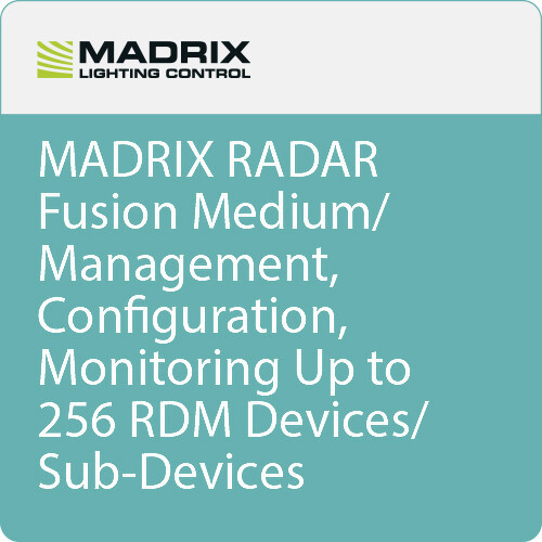 Madrix Lighting Control IA-SW-005052 MADRIX RADAR Fusion Medium Madrix Lighting Control IA-SW-005052 MADRIX RADAR Fusion Medium