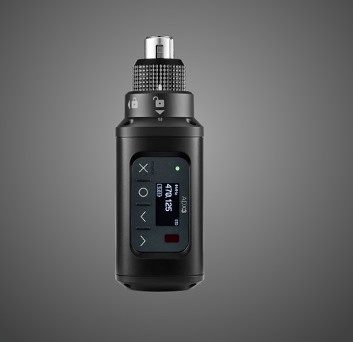 Shure ADX3 Axient® Digital Plug-On Transmitter with ShowLink® (ADX3=-K54-) Shure ADX3 Axient® Digital Plug-On Transmitter with ShowLink® (ADX3=-K54-)
