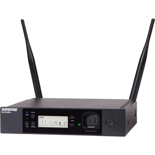 Shure GLXD4R+=-Z3 Dual-Band Wireless Rack Receiver (Z3: 2.4, 5.8 GHz) (GLXD4R+=-Z3) Shure GLXD4R+=-Z3 Dual-Band Wireless Rack Receiver (Z3: 2.4, 5.8 GHz) (GLXD4R+=-Z3)
