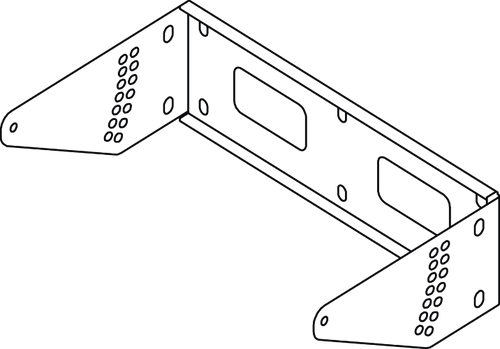 dBTechnologies WB-LP8H Horizontal Wall Bracket for LVX P8 (WB-LP8H-) dBTechnologies WB-LP8H Horizontal Wall Bracket for LVX P8 (WB-LP8H-)