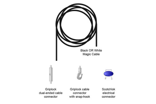 Biamp Desono MC-PHK16-12PK Pendant Hang Kit, 16 Feet, 12 Pack (MC-PHK16-12PK Black-)
 Biamp Desono MC-PHK16-12PK Pendant Hang Kit, 16 Feet, 12 Pack (MC-PHK16-12PK Black-)