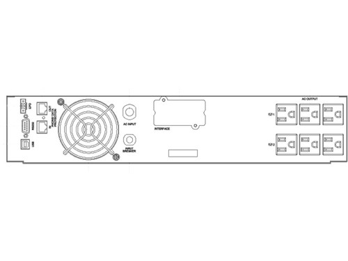 Juice Goose SCV-10001 On Line, Double Conversion - Power Saving 1,000 VA / 900 Watt UPS (SCV-10001 )