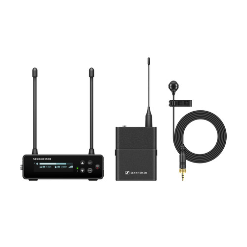 Sennheiser EW-DP ME4 SET Camera-Mount Digital Wireless Cardioid Lavalier Mic System (EW-DP ME4 SET (Q1-6)-)