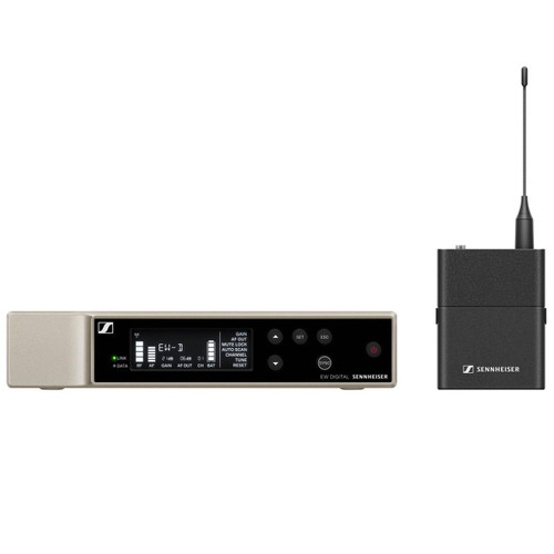 Sennheiser EW-D SK BASE SET Digital Wireless Microphone System with Bodypack, No Mic (EW-D SK BASE SET (Q1-6)-) Sennheiser EW-D SK BASE SET Digital Wireless Microphone System with Bodypack, No Mic (EW-D SK BASE SET (Q1-6)-)