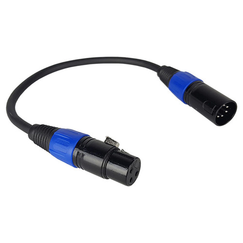 Blizzard 3-Pin DMX Female to 5-Pin Male Adaptor (DMX3FEMALE5 MALE) Blizzard 3-Pin DMX Female to 5-Pin Male Adaptor (DMX3FEMALE5 MALE)