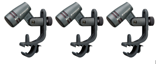 Sennheiser 3PACK e604 3-Pack Dynamic Cardioid Instrument Microphones (3PACK e604) Sennheiser 3PACK e604 3-Pack Dynamic Cardioid Instrument Microphones (3PACK e604)