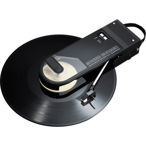 Audio-Technica AT-SB727 Consumer Sound Burger Manual Two-Speed Turntable (Black) (AT-SB727-BK)