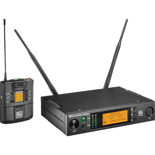 Electro-Voice RE3-BPKRSB-5H Bodypack Wireless Microphone System for Referee Switch Box Only (5H: 560 to 596 MHz) (RE3-BPKRSB-5H) Electro-Voice RE3-BPKRSB-5H Bodypack Wireless Microphone System for Referee Switch Box Only (5H: 560 to 596 MHz) (RE3-BPKRSB-5H)
