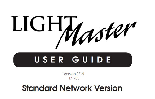 ILC LightMaster standard network user manual ILC LightMaster standard network user manual