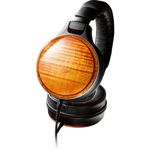 Audio-Technica ATH-WBLTD Limited-Edition Closed-Back Dynamic Wooden Headphones (ATH-WBLTD)