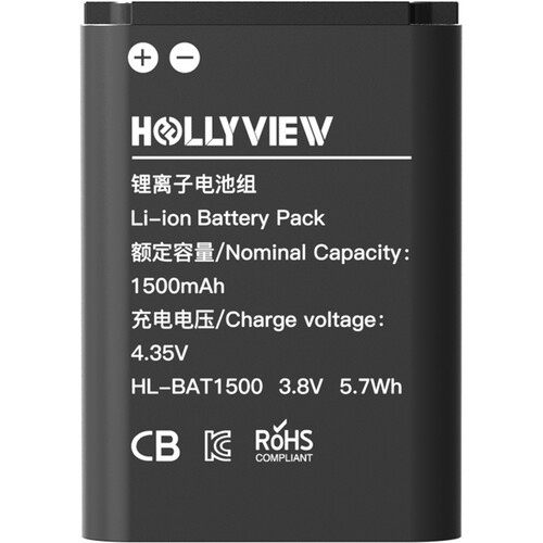 Hollyland HL-LBAT1500 Li-Ion Battery Pack for Solidcom M1 Beltpack (HL-LBAT1500) Hollyland HL-LBAT1500 Li-Ion Battery Pack for Solidcom M1 Beltpack (HL-LBAT1500)