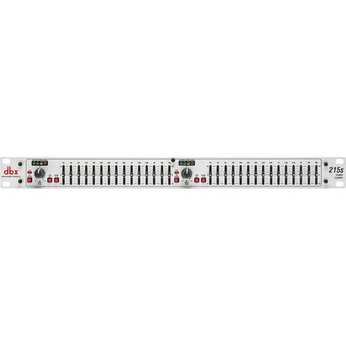 DBX DBX215SV Dual Channel, 15 Band, 2/3 Octave Graphic Equalizer (DBX215SV) DBX DBX215SV Dual Channel, 15 Band, 2/3 Octave Graphic Equalizer (DBX215SV)