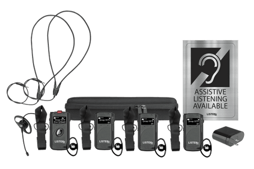 Listen Technologies LKS-8-A1 ListenTALK Portable ADA Kit 2 (LKS-8-A1 Listen Technologies LKS-8-A1 ListenTALK Portable ADA Kit 2 (LKS-8-A1