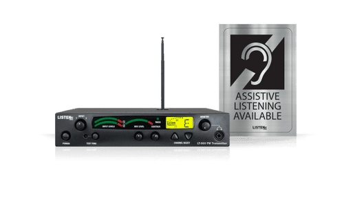 Listen Technologies LT-800-072-P1 Stationary RF Transmitter Package 1 (72 MHz) (LT-800-072-P1) Listen Technologies LT-800-072-P1 Stationary RF Transmitter Package 1 (72 MHz) (LT-800-072-P1)