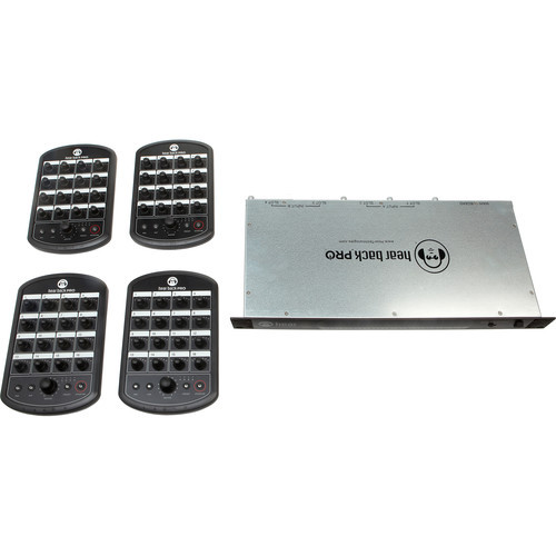 Hear Technologies PROHB4AD Hear Back PRO 4-Pack Personal Mixing System (ADAT Input) (PROHB4AD) Hear Technologies PROHB4AD Hear Back PRO 4-Pack Personal Mixing System (ADAT Input) (PROHB4AD)