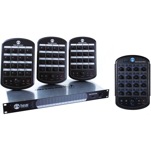 Hear Technologies PROHB4MA Hear Back PRO 4-Pack Personal Mixing System (MADI Input) (PROHB4MA) Hear Technologies PROHB4MA Hear Back PRO 4-Pack Personal Mixing System (MADI Input) (PROHB4MA)