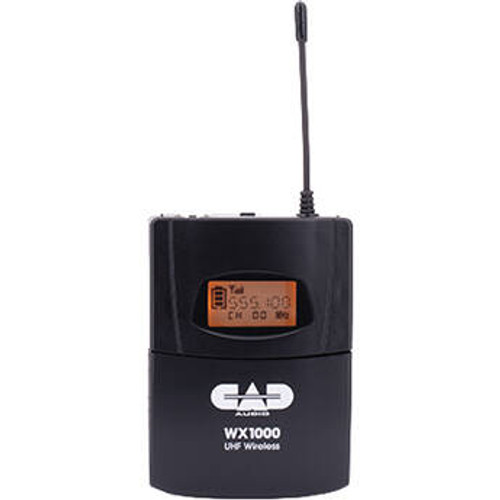 CAD Audio TX1000BP Wireless Bodypack Transmitter (510 to 570 MHz) (TX1000BP-U)