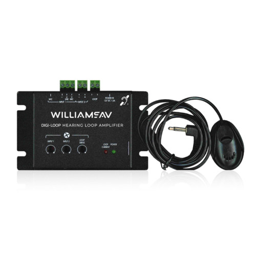 Williams Sound DL102 Digi-Loop Counter Hearing Loop Amplifier (DL102)