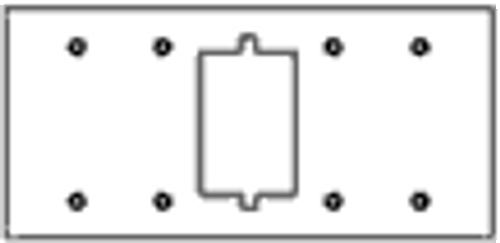 Johnson Systems AP-5A1 5 Gang to 1 Gang Adaptor Plate (AP-5A1)