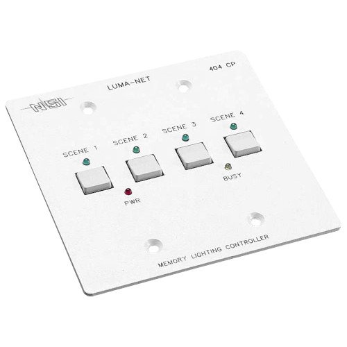 Leviton N0404-CP0 (Luma Net 404) - Front View Leviton N0404-CP0 (Luma Net 404) - Front View