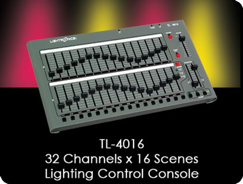 Lightronics TL-4016 32 Channels, 16 Scenes with DMX-512 (5 pin or 3 pin)