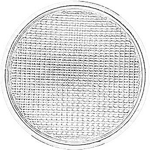 ETC SELOW-7.5-5 Diffuser 7.5" Wide Oval 75° (in frame)-Silver, for D40 & CS PAR (SELOW-7.5-5)