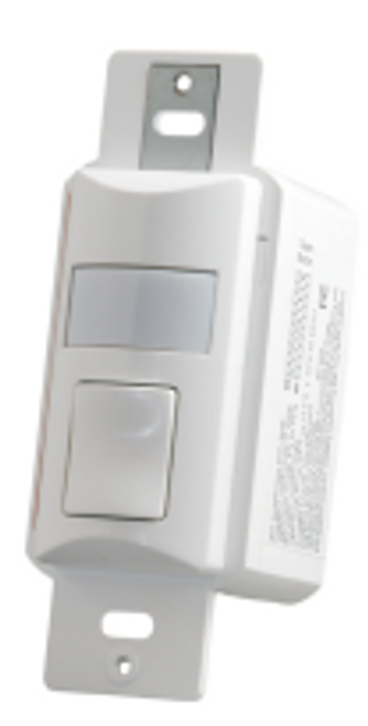 ETC OWS-IR-UW-BTY PIR Wall Switch Sensor, White, Occupancy/Vacancy Sensor (OWS-IR-UW-BTY)
