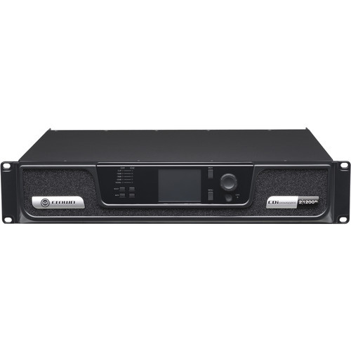 Crown NCDI2X12BL-U-US 2x1200W Power Amplifier with BLU link (NCDI2X12BL-U-US)