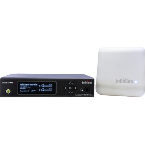 Williams Sound BA CT1 Infinium Auracast Controller & Transmitter with Ethernet Cable (BA CT1-00)