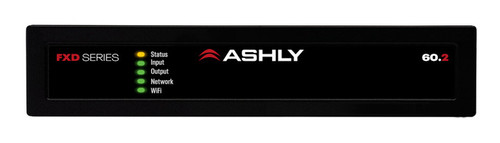 Ashly FXD60.2 Compact 2-Channel Power Amp with Dante & DSP, 2 x 60W @ 4/8 Ohms, 1 x 120W Bridged @ 70V, 1/2 RU (FXD60.2) Ashly FXD60.2 Compact 2-Channel Power Amp with Dante & DSP, 2 x 60W @ 4/8 Ohms, 1 x 120W Bridged @ 70V, 1/2 RU (FXD60.2)