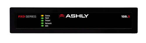 Ashly FXD125.2 Compact 2-Channel Power Amp with Dante & DSP (FXD125.2) Ashly FXD125.2 Compact 2-Channel Power Amp with Dante & DSP (FXD125.2)