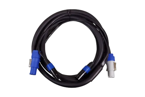 Blizzard DMX5PC-25 5-Pin DMX + PowerCON® Compatible Combo Cable