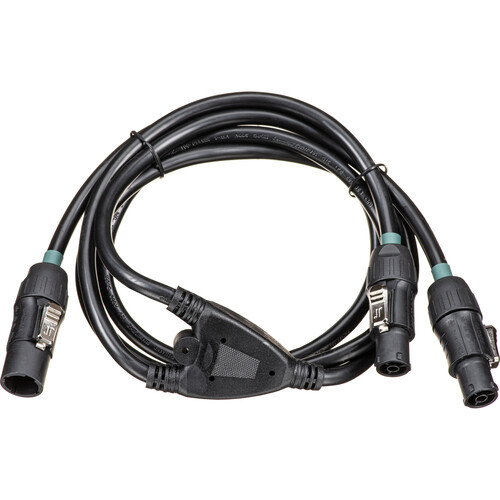 Blizzard powerCON TRUE1 Male to Dual Female Y-Cable (6') (PCT-Y-Splitter-6)