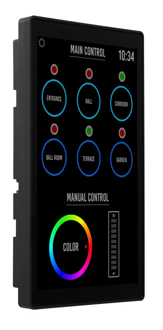 Visual Productions VPKioscTouch2 Wall-Mount Touch Screen with a Customisable GUI (VPKioscTouch2)