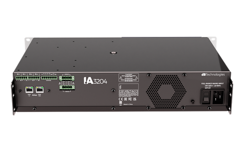 dBTechnologies IA3204R 2U Rack Sized Class-D Power Amplifier (IA3204R)