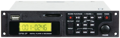MIPRO DPM 3 DPM-3 USB/SD Player & Recorder Module (DPM 3)