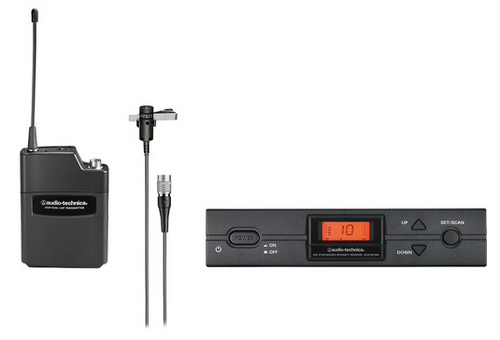 Audio-Technica ATW-2129CS Wireless Lavalier Microphone System (S: 508 to 526 MHz) (ATW-2129CS)