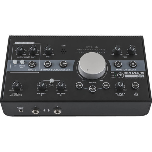 Mackie Big Knob Studio 3x2 Studio Monitor Controller (BIGKNOBSTUDIO-U)