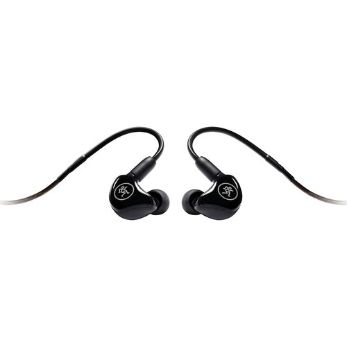 Mackie MP-240BTA Dual Hybrid Driver In-Ear Headphones with Bluetooth Adapter Cable (MP-240-BTA-U)