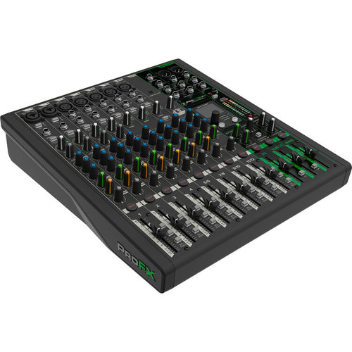 Mackie ProFX12v3+ 12-Channel Analog Mixer with Built-In FX, USB Recording, and Bluetooth (ProFX12v3+)