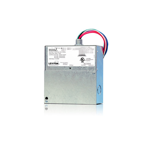 Leviton MZD22-102 miniZ™ Dimming, Dual Room, 2 Relay, 120V – 277V, Refurbished