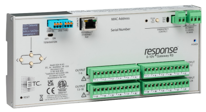 ETC RSN-LV R3 Response 0-10V Gateway R3, DIN Rail Mounted (RSN-LV R3)