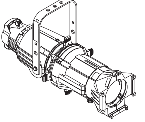 ETC 419-1M Source Four 19° Fixture, White with NEMA L5-15P (Dimmer Doubler twist lock) (419-1M)