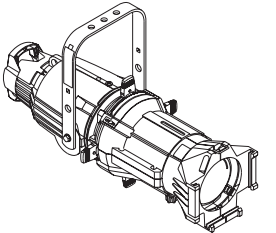 ETC 426-M Source Four 26° Fixture, Black with NEMA L5-15P (Dimmer Doubler twist lock) (426-M)