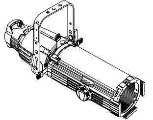 ETC 41530-M Source Four 15°-30° Zoom, Black with NEMA L5-15P (Dimmer Doubler twist lock) (41530-M)