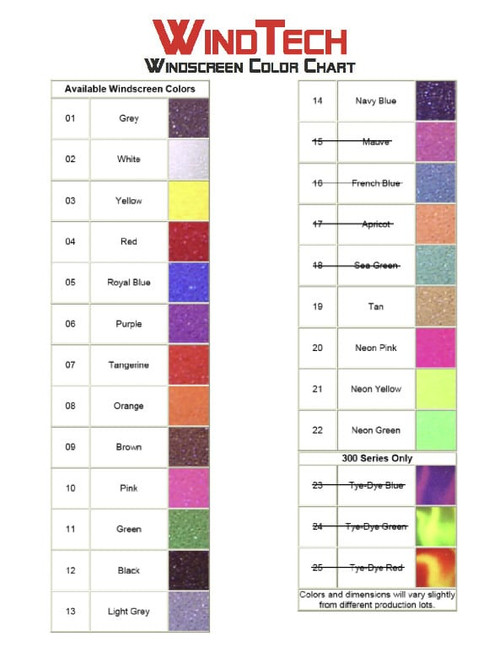 WindTech 1400 Series Windscreen (1400 Series)